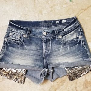Miss Me Bling shorts
